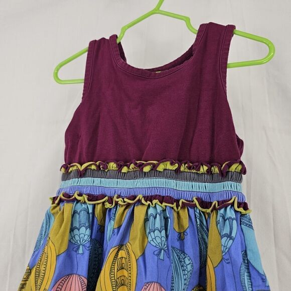 Matilda Jane Girls Size 2 Paint By Numbers Elevated Balloon Tank Dress - Picture 4 of 8